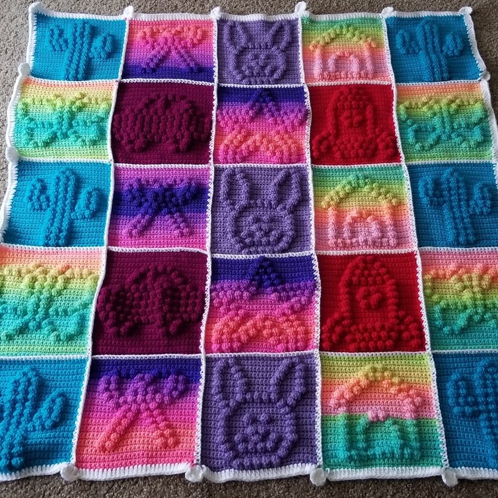 Crocheted Baby/ Kids Blanket